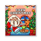 Cozy Christmas: Coloring Book for Adults and Kids