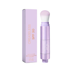 creaseless SPF 30 mineral powder – Brush On Sunscreen for Face, Body & Hairline, Sweat-Resistant 16HR Setting Powder