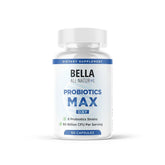 Probiotics MAX Day - 8 Probiotic Strains & 60 Billion CFU per Serving for Healthy Living - 60 Capsules