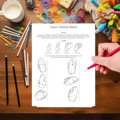 30-Day Drawing Challenge Book – Step-by-Step Art Guide for Beginners