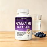 Resveratrol Supplement 1800 mg Antioxidant Complex - Overall Health Support, Brain Function, for Men Women, 90 Capsules