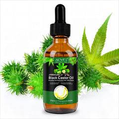 Aliver 100% Pure & Natural Jamaican Black Castor Oil Promotes hair growth,Prevent hair damage