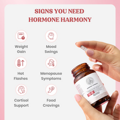 Happy Mammoth Hormone Harmony Natural Hormonal Support for Women 90 Capsules