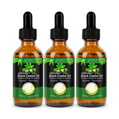 Aliver 100% Pure & Natural Jamaican Black Castor Oil Promotes hair growth,Prevent hair damage