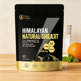 Himalayan Shilajit Gummies | With Ashwagandha, Gokshura & other herbs | No addedsugar,60 Gummies