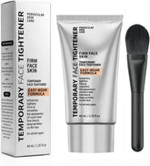 Instant Face Tightener Cream, Temporary Firming Tightening Serum Advanced Formula Effect for Under Eye Bags & Fine Lines. Puffiness & Wrinkles, Includes Applicator Brush.1.35 fl oz /40ml