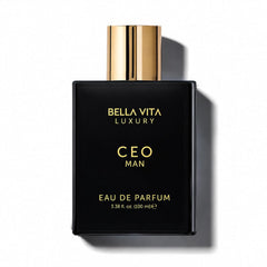 CEO MAN Eau de Parfum | 100 ml (3.4 fl.oz.) | Perfume for Men | Mandarin, Lemon, Lavender, and Vetiver Notes | Long Lasting Men's Fragrance