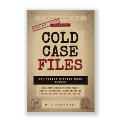 Cold Case Files: The Murder Mystery Word Search Puzzle Book