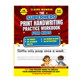 Superhero Handwriting Workbook for Kids Ages 6–9