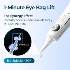 Niacinamide Eyephalt Under Eye Cream for Dark Circles and Puffiness, Eye Cream for Bags Under Eyes ,Depuffing Eye Bag Lifting Treatment, Korean Skin Care, 0.33 fl oz