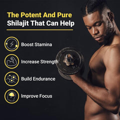 Himalayan Shilajit Gummies | With Ashwagandha, Gokshura & other herbs | No addedsugar,60 Gummies