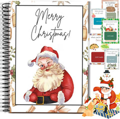 Christmas Gift Card Book, DIY Spiral-Bound Holiday Gift Card Holder