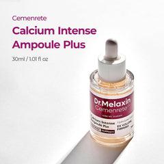 Calcium Ampoule Plus with Adenosine and Niacinamide for Sagging Under Eye Skin, Dark Circles, Fine Lines &Eye Bags 1.01fl.oz.