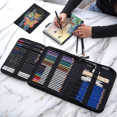 Artist Sketching & Watercolor Set