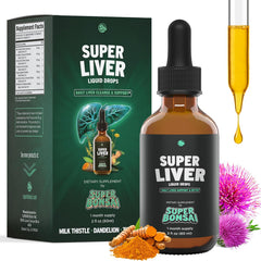 Super Liver Support with Milk Thistle All-Natural Liver Cleanse, Detox & Repair Month Supply