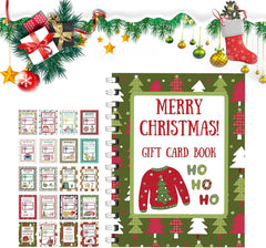 Christmas Gift Card Book – DIY Spiral-Bound Holiday Gift Holder