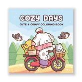 Cozy Days: Coloring Book for Adults and Kids