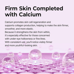 Firming Collagen Eye Patch Calcium Volume Under Eye Patches for Puffy Eyes & Dark Circles, Hydrogel Eye Mask for Wrinkles, Fine Lines & Sagging Skin, Korean Skin Care (60 Count)