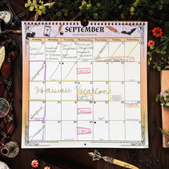 Waiting for the Night: The Witching Hour 2027 Wall Calendar