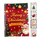 Christmas Gift Card Book, DIY Holiday Gift Card Holder Booklet
