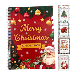Christmas Gift Card Book, DIY Holiday Gift Card Holder Booklet