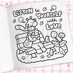 Cozy Vibes: Coloring Book for Adults and Kids