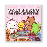 Cozy Friends: Coloring Book & Cozy Spaces Coloring