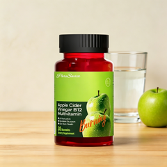 Apple cider vinegar gummies (60 gummies), to maintain normal energy levels and gut health—promoting digestion, detoxification, and cleansing