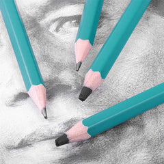36-Piece Drawing & Charcoal Pencil Set with Case