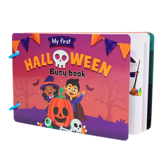 Halloween Busy Book for Kids – Interactive Early Learning Activity Book
