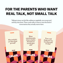 TALES Teens Edition Card Game - Reconnect. Listen. Grow together.