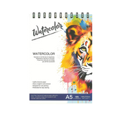 A5 Spiral Watercolor Sketchbook – Thick Paper Drawing Book