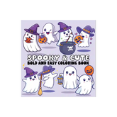 Spooky & Cute Halloween Coloring Book