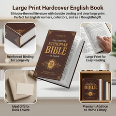 The Ethiopian Bible in English – New Edition, 496 Pages