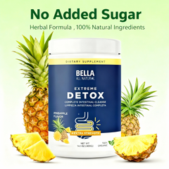 Extreme Detox Powder (Pineapple) Sleep Balance, Detox & Skin Radiance,No Added Sugar