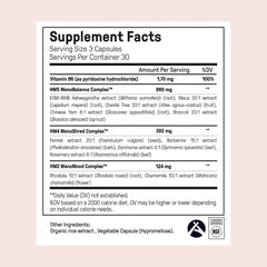 Happy Mammoth Hormone Harmony Natural Hormonal Support for Women 90 Capsules