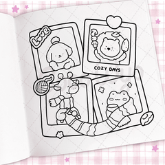 Cozy Days: Coloring Book for Adults and Kids