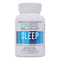 Sleep Aid for Adults, 5mg Melatonin, Magnesium Glycinate, 30-Day | Non-Habit Forming Dietary Supplement, Drug-Free, Stress Relief