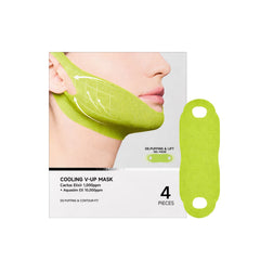 CACTOX V-LIFTING MEWING BAND with Cactus Cooling Reduce Puffiness & Pore Tightening for Visible Pore Care Skin Repair