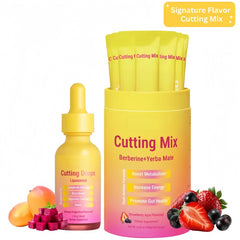 Cutting Mix| Strawberry Açaí flavor+Cutting Drops
