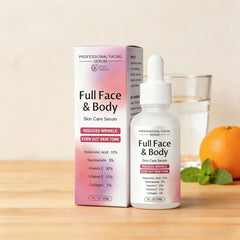 5-in-1 Anti-Aging Serum: Vitamin C Face & Body Serum to Hydrate, Firm & Reduce Wrinkles