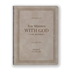 365 Days Devotional Journal Grey Edition - One Minute with God for Women