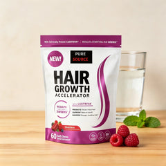 Hair Growth Accelerator Soft Chews, Hair Growth Vitamins for Women and Men 60pc