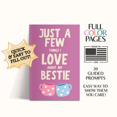Bestie Memory Book – A Few Things I Love About You