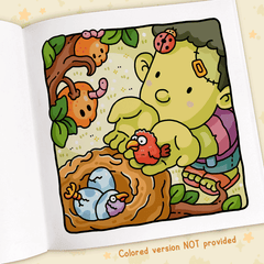 Spooky Cutie Cute & Comfy Coloring Book Vol. 2