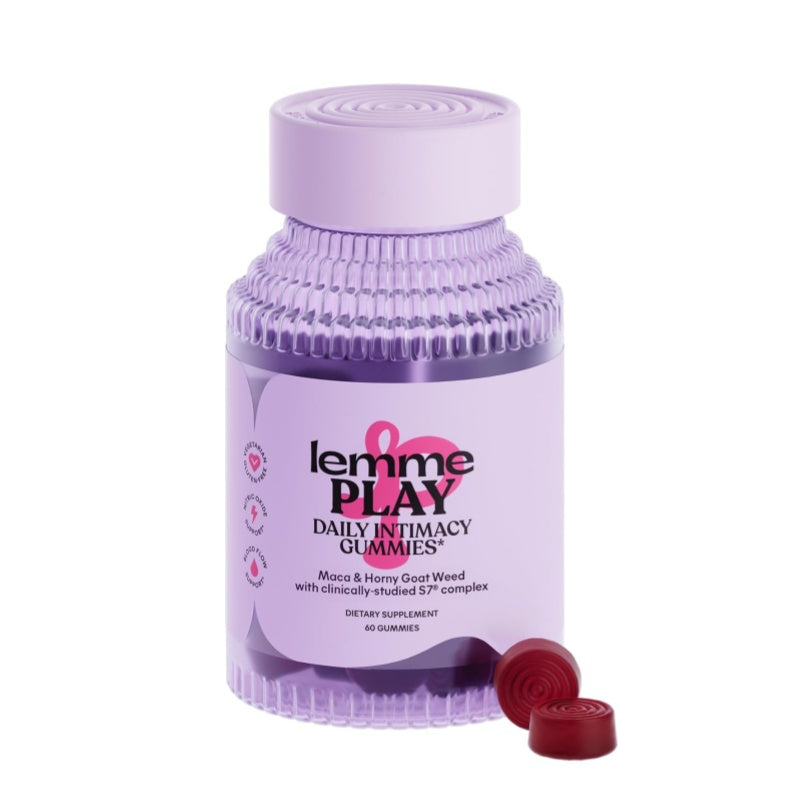 Lemme Play Daily Intimacy Gummies for Women and Men, 30-Day Supply