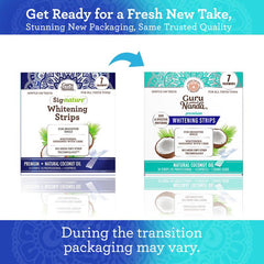 Teeth Whitening Strips - 7-Day Treatment with -Non-Slip Dry Technology for Comfort & Contact
