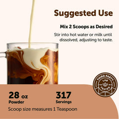 Organic Instant 10 in 1 Mushroom Coffee Powder, 28 Ounce (317 Servings) | Premium Arabica Coffee with Lion’s Mane, Chaga, Reishi & More