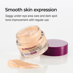 Korean Calcium Dark Spot Eye Cream 15g –  Dark Circles, Under Eye Bags & Sagging | Hydrolyzed Elastin EX Volume Firming