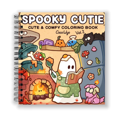Spooky Cutie Cute & Comfy Coloring Book Vol. 2